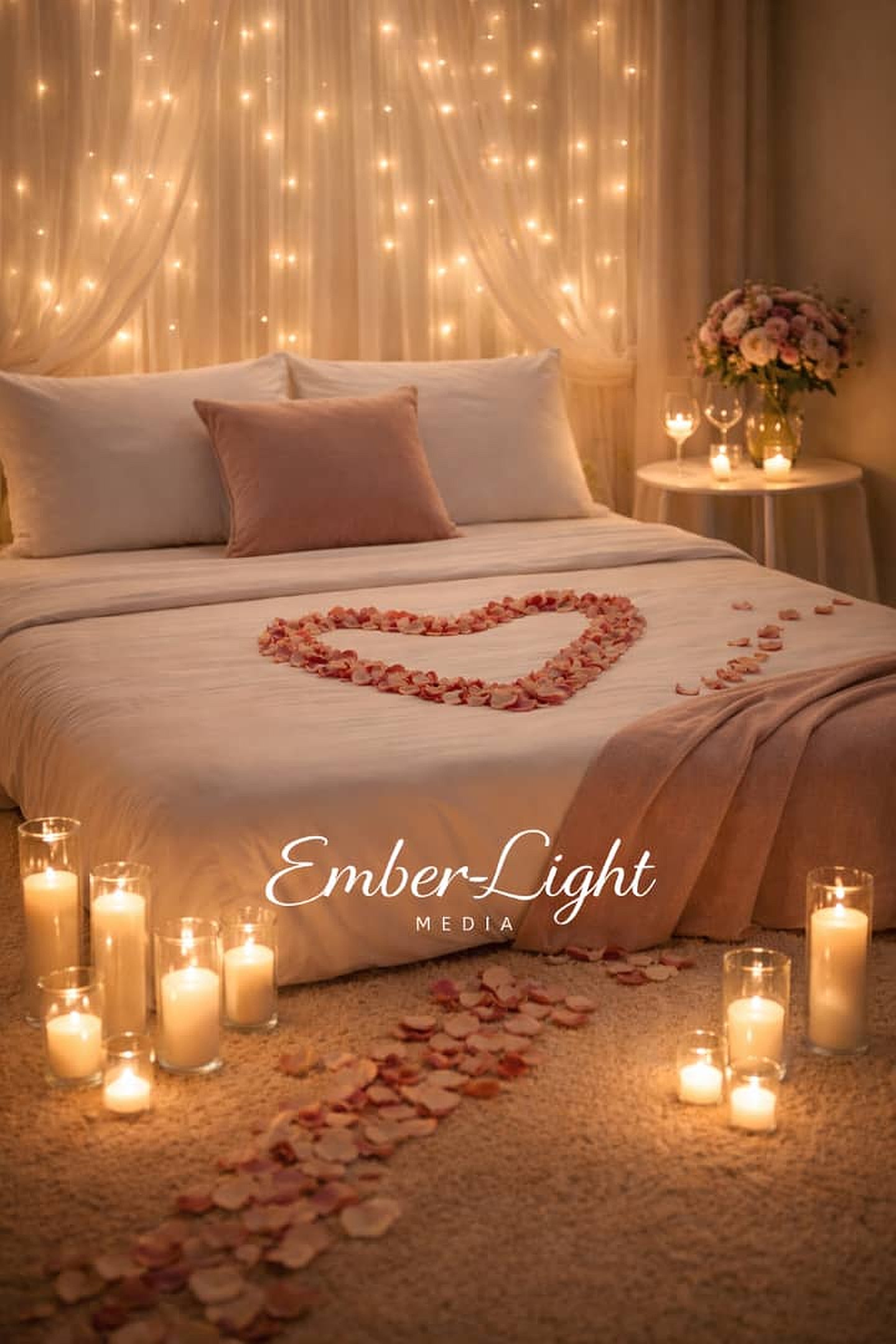 Luxury room setup for celebration